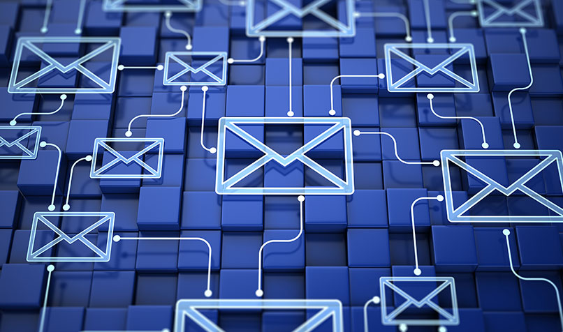 The application of e-mail management system 