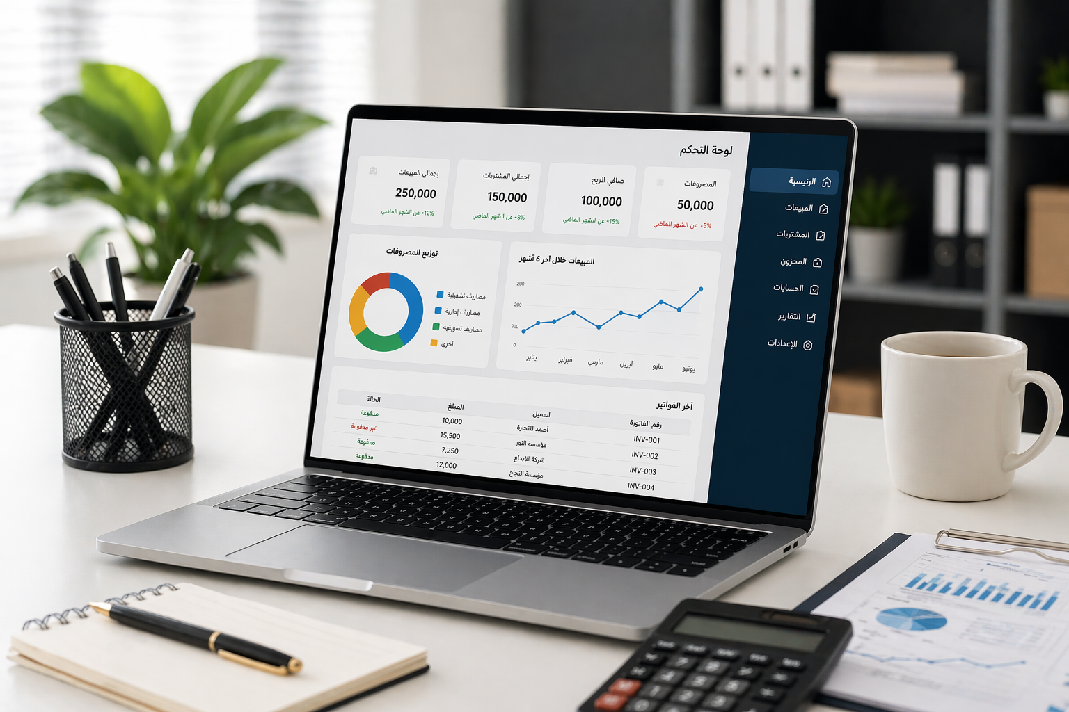 برنامج المحاسبة