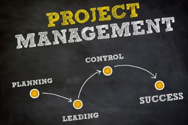 خمس مراحل لإدارة المشروع