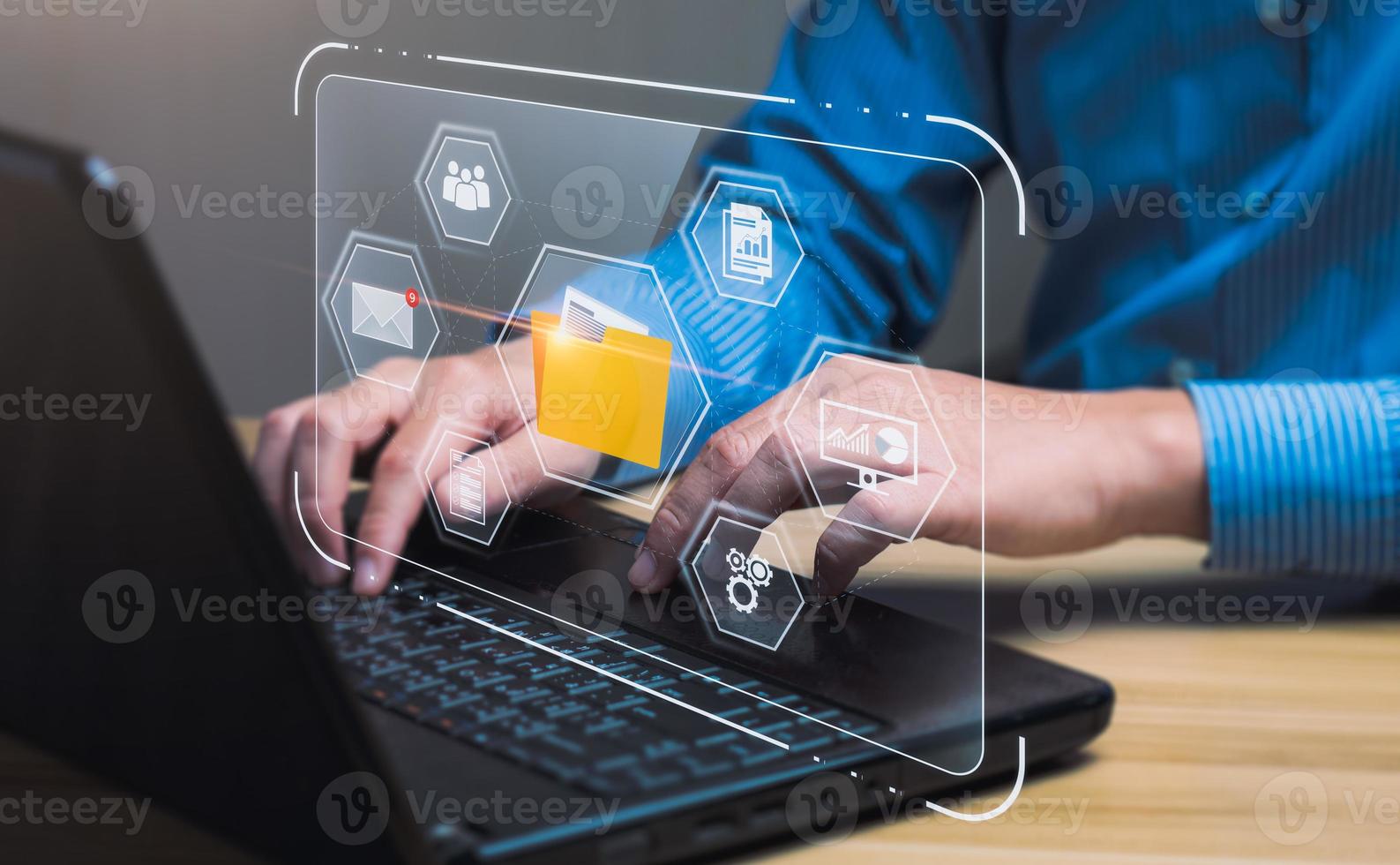 The outgoing and incoming program and its relationship to the electronic archiving program - Fekrait software